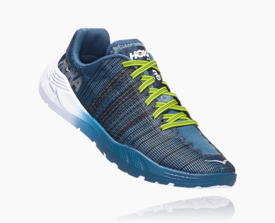 Hoka One One Koşu Ayakkabısı Erkek Lacivert/Beyaz - Evo Rehi - MP6401827